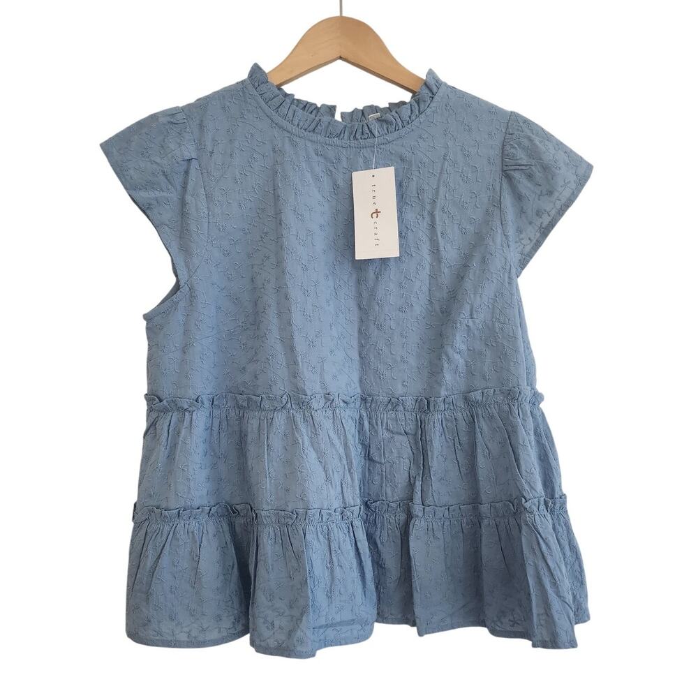 M New True Craft embriodered top